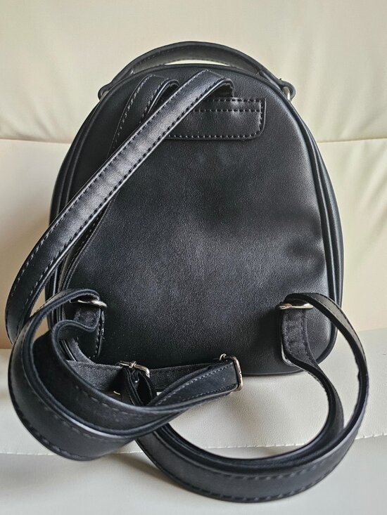 David Jones Paris Black Mini Backpack, NWOT